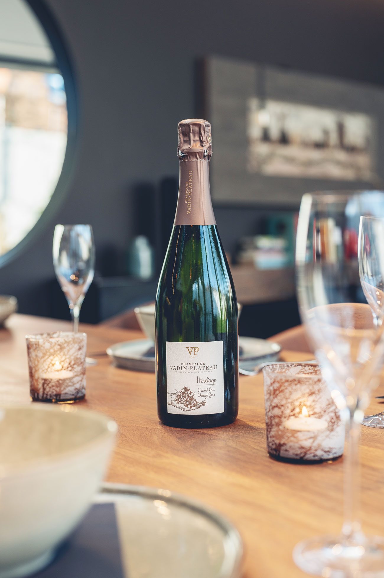 Vadin-Plateau – Héritage – Grand Cru Avize – Dosage Zéro – 'Gamme Parcellaire' - Afbeelding 2