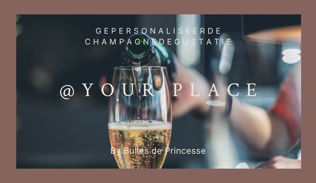 Gepersonaliseerde champagnedegustatie bij u thuis