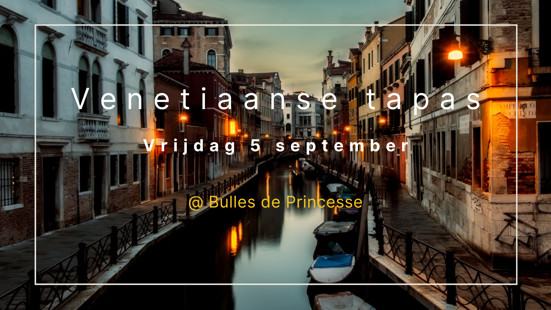 Ontdek onze Venetiaanse tapas