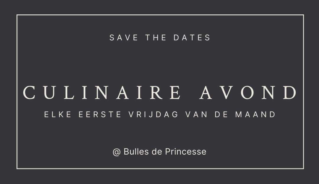 Culinaire avond – 1ste vrijdag van de maand
